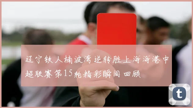 辽宁铁人楠波湾逆转胜上海海港中超联赛第15轮精彩瞬间回顾